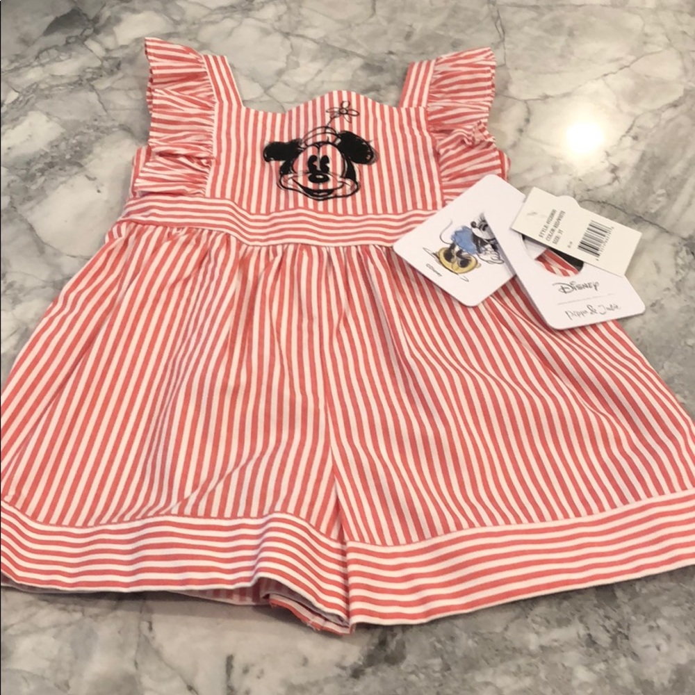 Poop & Julie Minnie Girls Romper